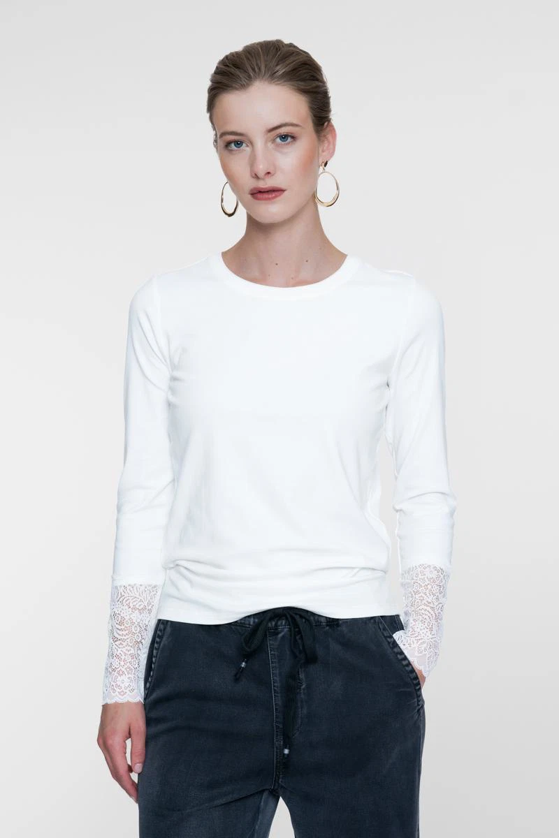 Geisha Longsleeve 62600-26 Off-White 5