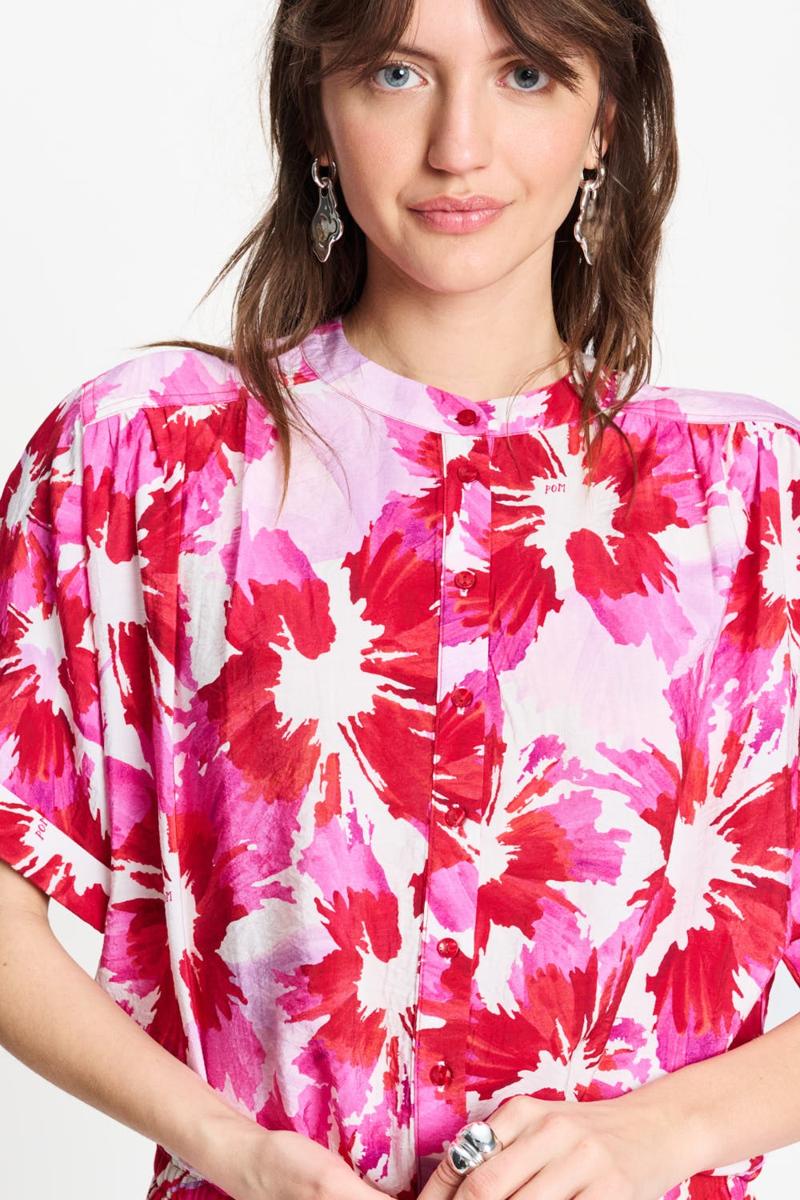 POM Amsterdam Blouse SP9649 Roze 4