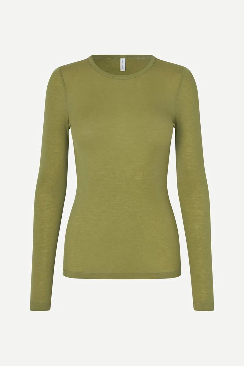 Samsøe Samsøe Longsleeve Sadou Groen 2