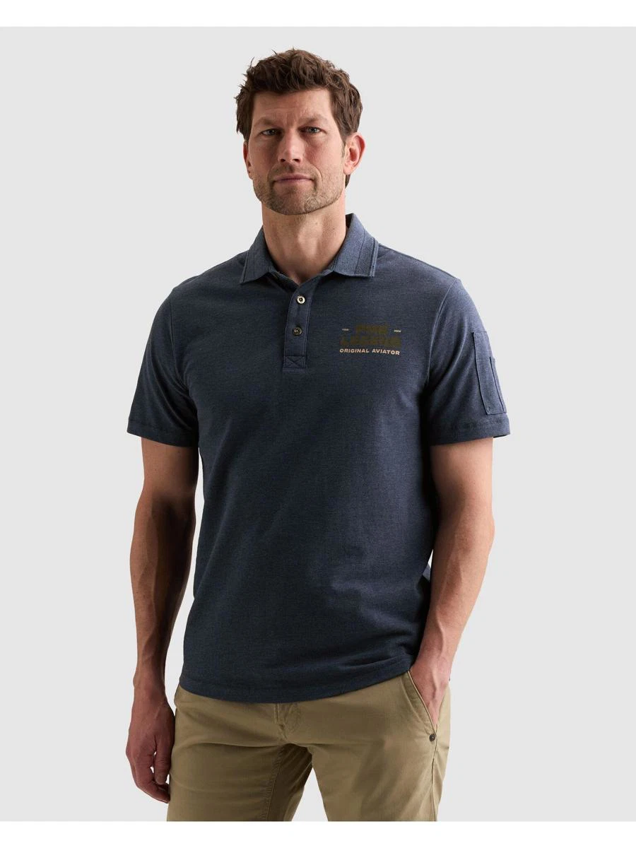 PME Legend Polo PPSS2606844 Blauw 2