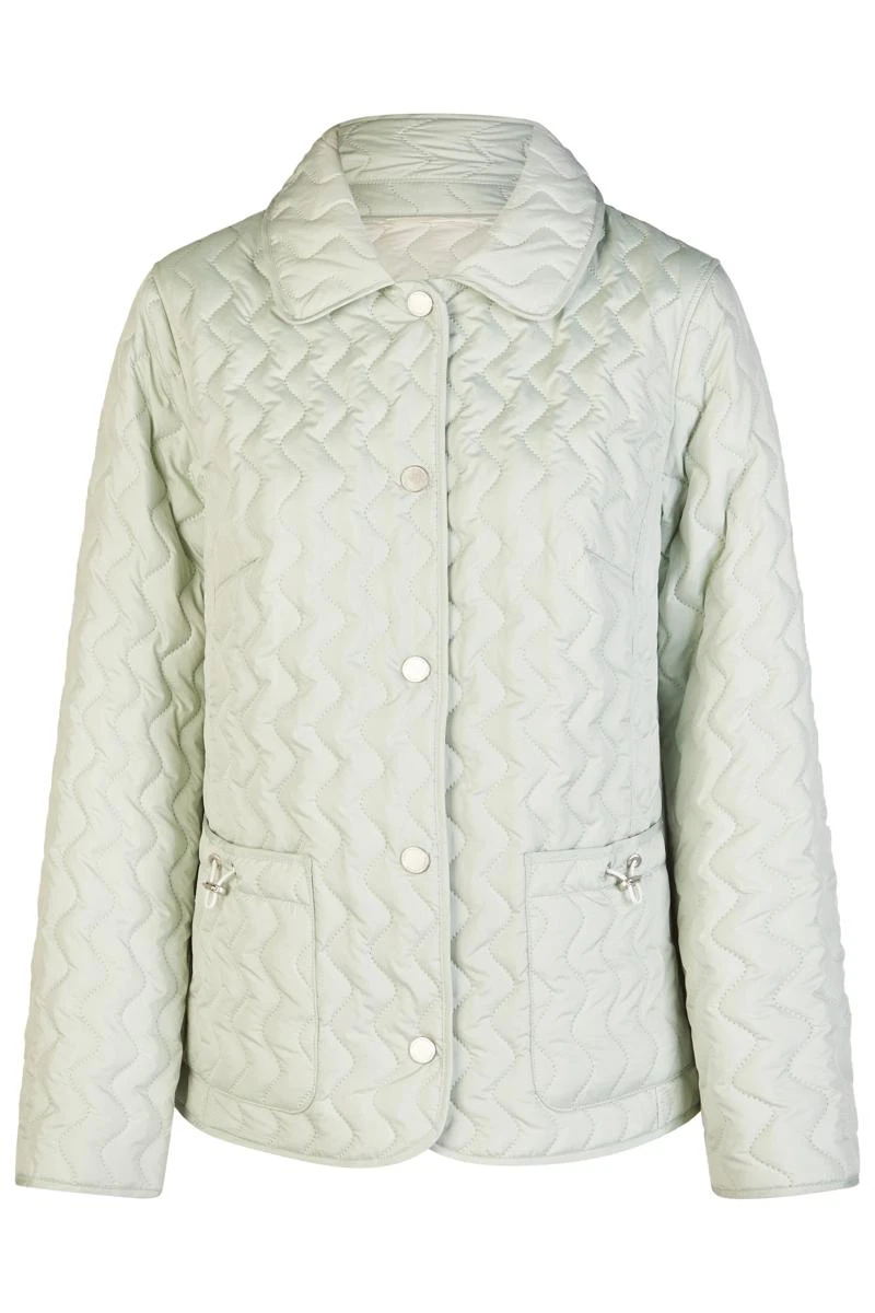 Barbara Lebek Jas 50560062 Groen 1