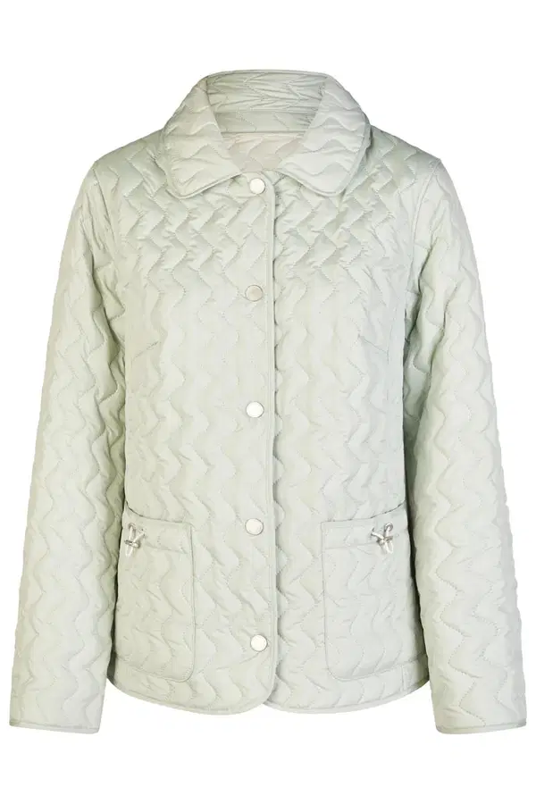 Barbara Lebek Jas 50560062 Groen 1