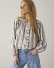 Summum Blouse 2s3416-12422 Zilver 1