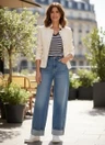 B-Three Blazer 260082_JADORE Wit 1