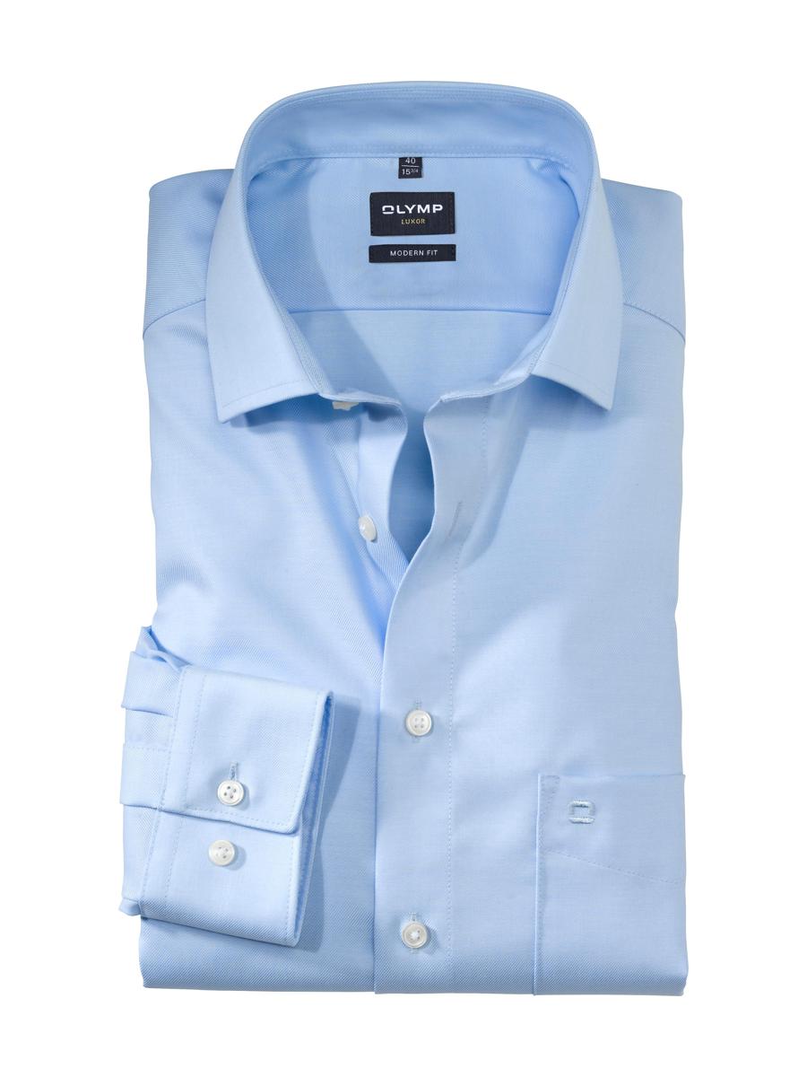 Olymp Overhemd 074564 Blauw 2