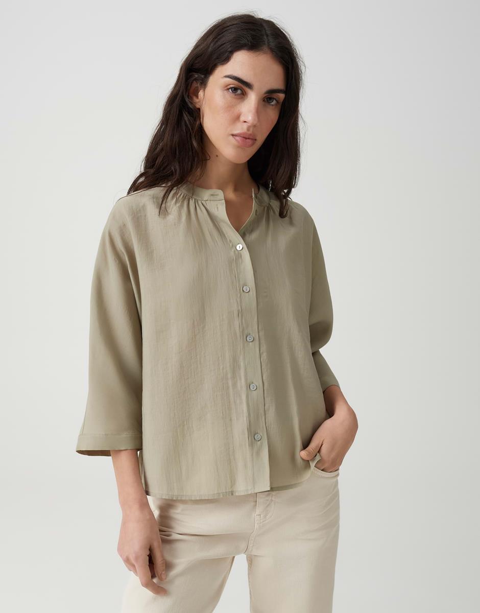 OPUS Blouse Fabell Groen 1
