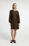 YAYA Jurk 01-601222-607 Bruin 1