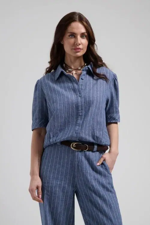 Florèz Blouse CR0409 Blauw 1