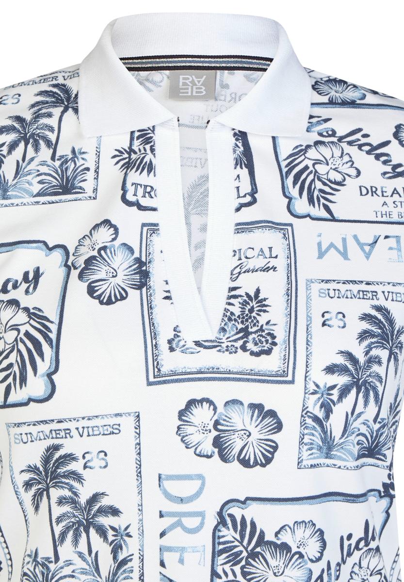 Rabe T-Shirt 56-121371 Blauw 6