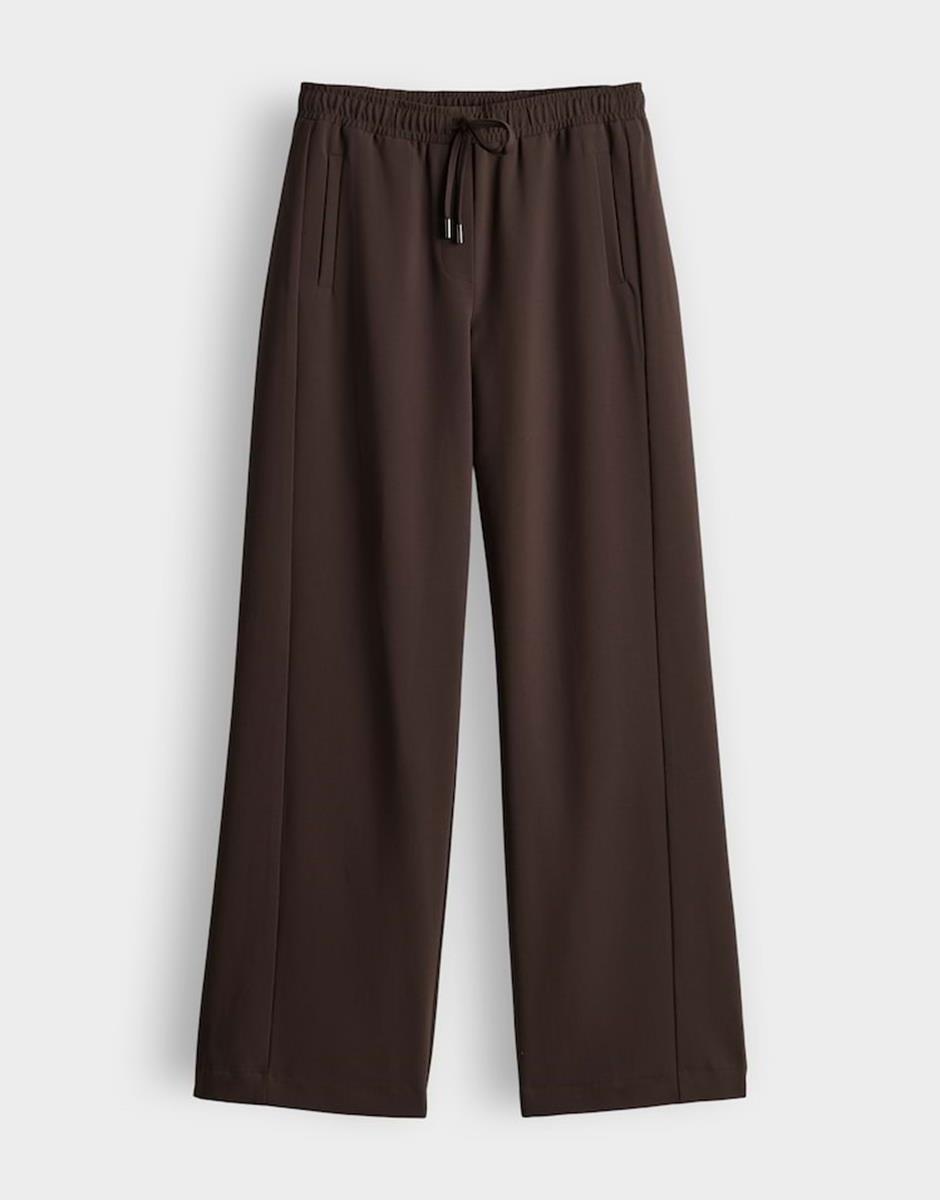 OPUS Pantalon Melane Flow Bruin 2