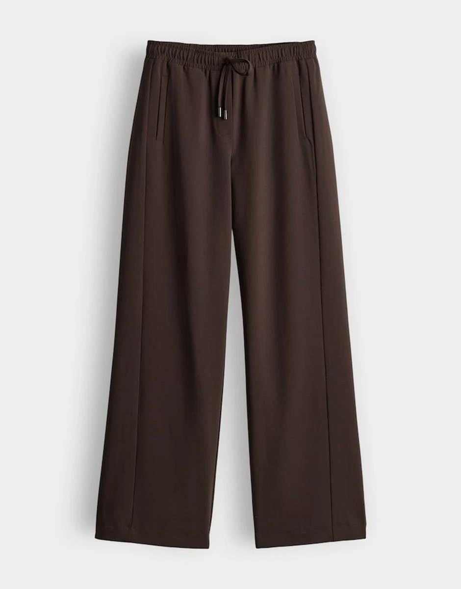 OPUS Pantalon Melane Flow Bruin 2