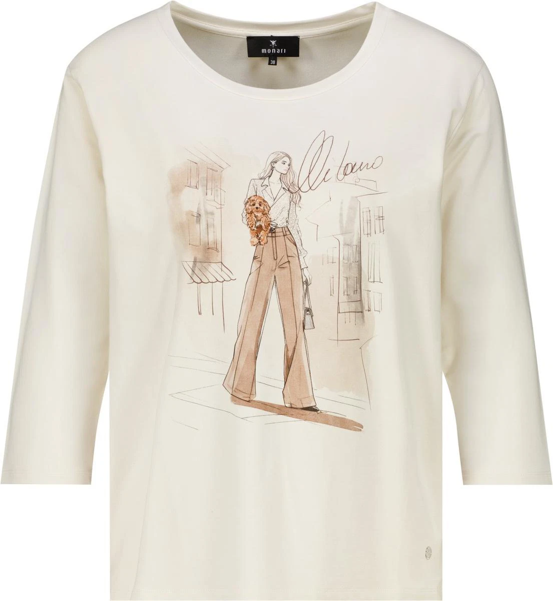 Monari Longsleeve 810047 Off-White 4