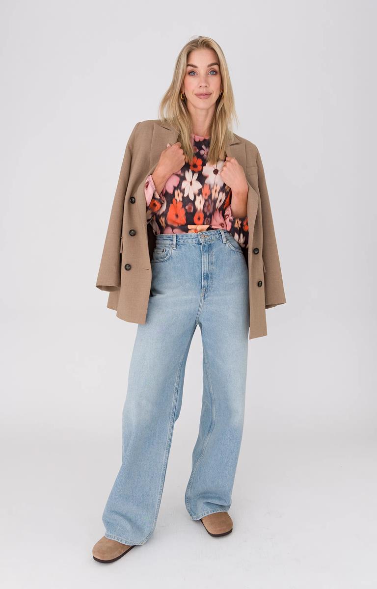 Anna Blouse 74a05-03681 Roze 2