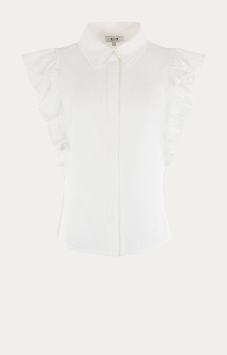Anna Blouse 17A05-03545 Wit 2