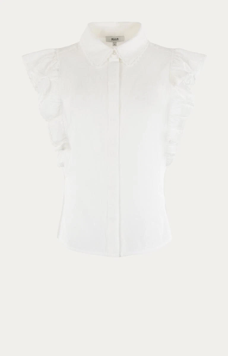 Anna Blouse 17A05-03545 Wit 2