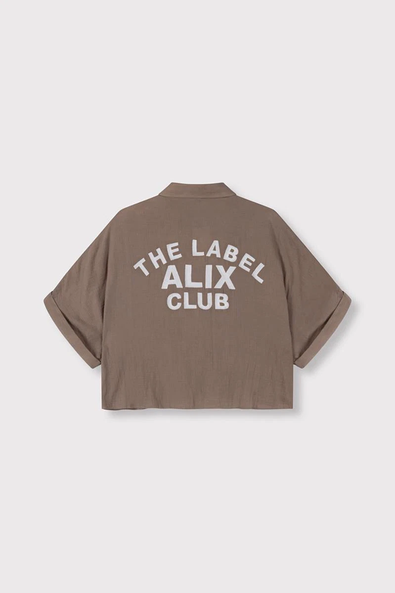 Alix The Label Blouse 2604943698 Taupe 2