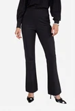 Studio Anneloes Pantalon Flair Bonded Zwart 1