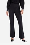 Studio Anneloes Pantalon Flair Bonded Zwart 1