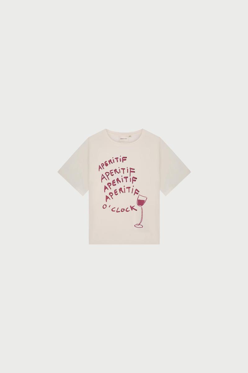 Fabienne Chapot T-Shirt Rose Wine T-shirt Off-White 2
