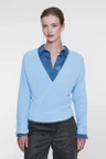 Geisha Blouse 63714-20 Blauw 5
