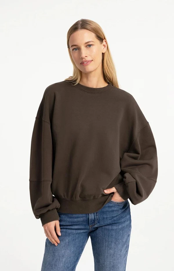 YAYA Sweater 01-109130-609 Bruin 1