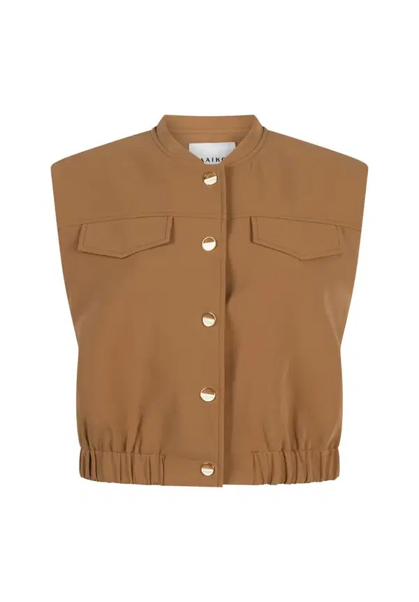 Aaiko Gilet OLIVIA R PES 345 Bruin 1