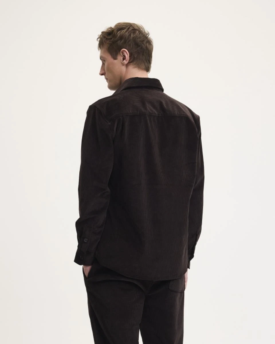 The GoodPeople Overshirt Snewy Bruin 3