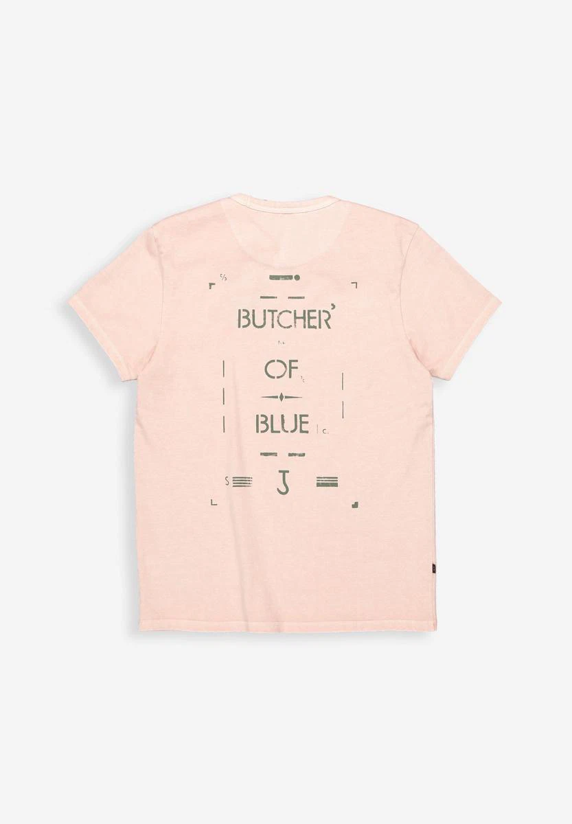 Butcher of Blue T-Shirt Stencil Roze 4