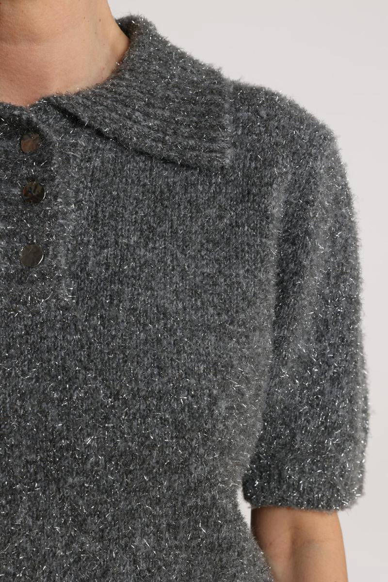 NUKUS Trui Sandra Grijs 5