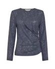 Msch Copenhagen  T-Shirt 20339 Blauw 1