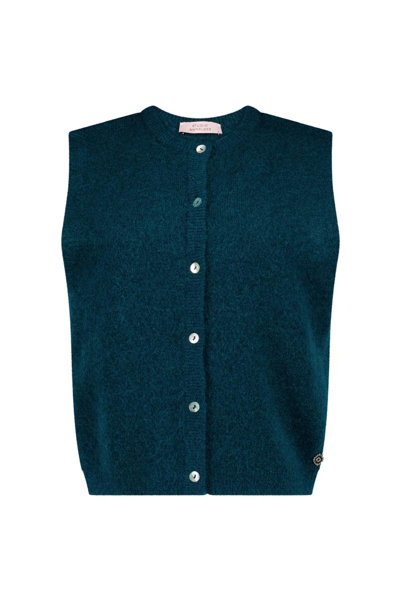 Studio Anneloes Vest Bibi sls cardigan Groen 1