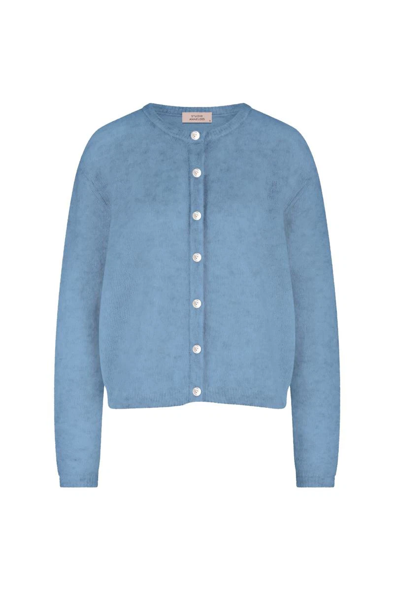 Studio Anneloes Vest Bibi cardigan Blauw 1