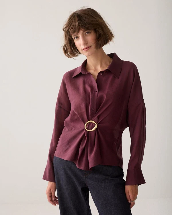 Summum Blouse 2s3524-12492 Paars 1