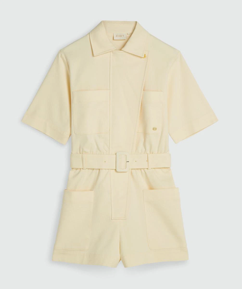 Josh V Playsuit Vivee Geel 2