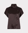 EsQualo Blouse F26.05545 Bruin 1