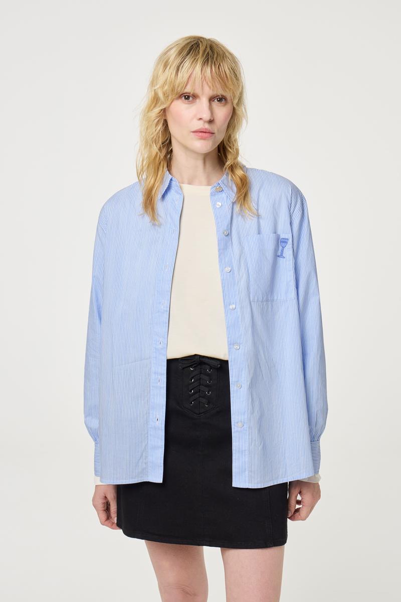 Fabienne Chapot Blouse Alex Blauw 1