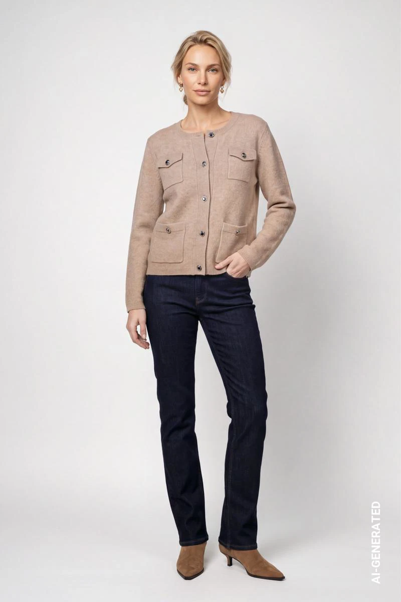 Monari Vest 810370 Beige 5