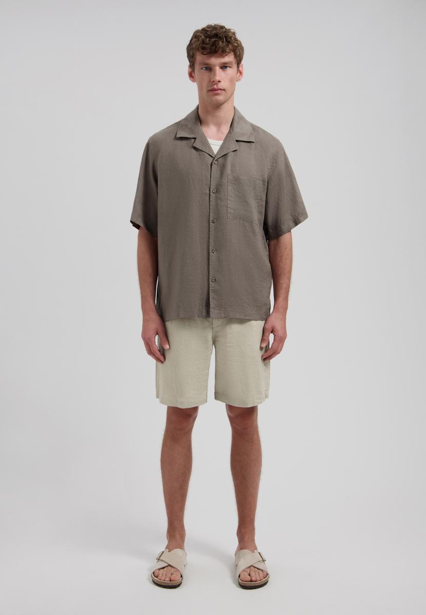Dstrezzed Overhemd 311480-SS26 Bruin 4