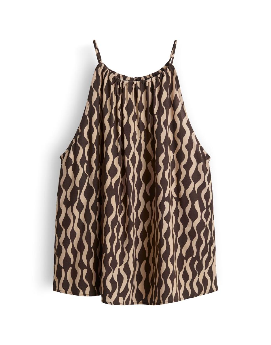 OPUS Blouse 10418914232106 Bruin 1