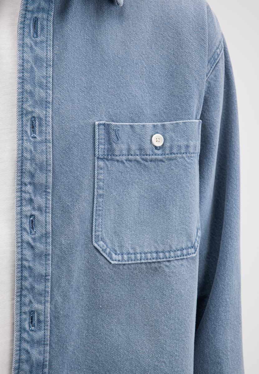 Butcher of Blue Overshirt M2624007 Blauw 4