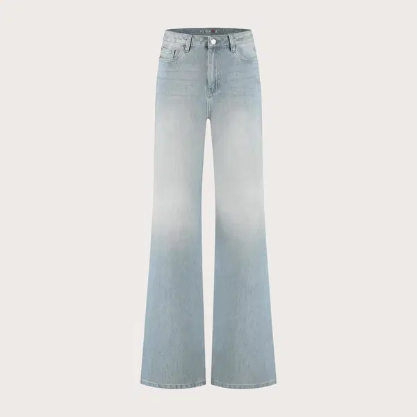 Florèz Jeans Ana Flared Grijs 1