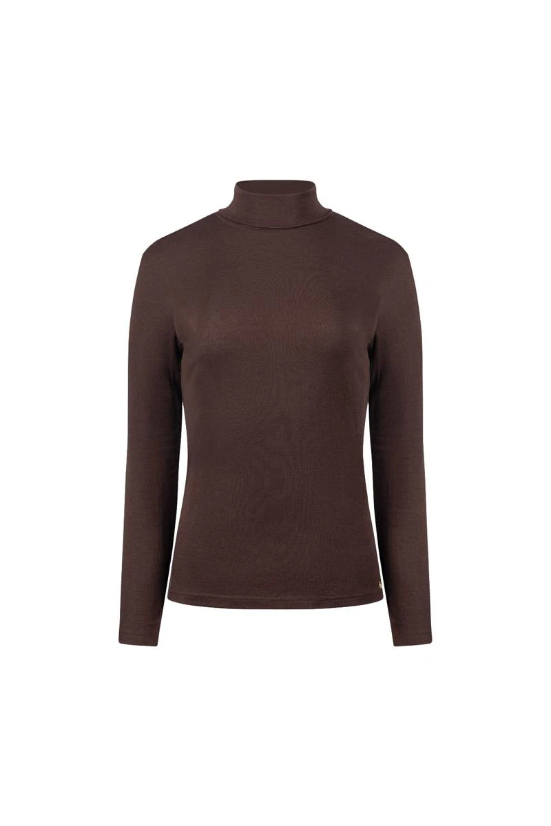 NUKUS Longsleeve NKF03061 Bruin 1