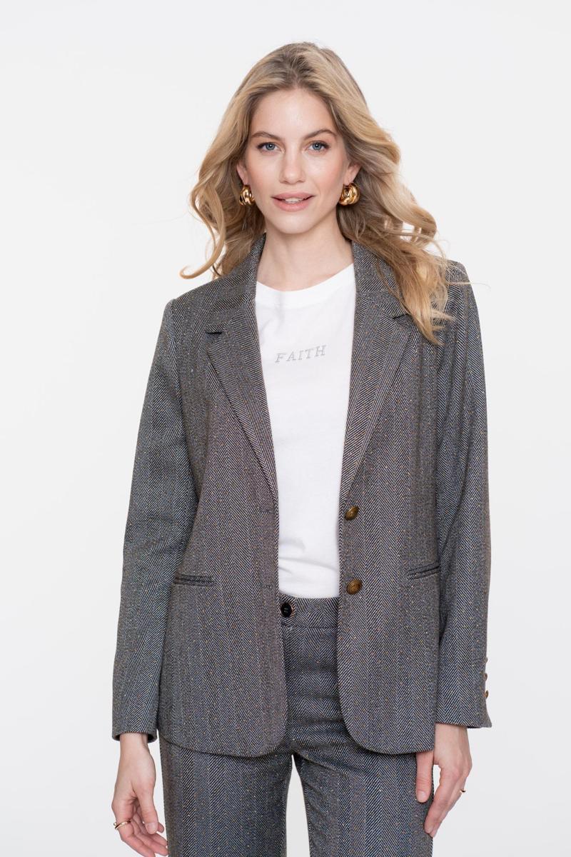 Geisha Blazer 55522-10 Grijs 1