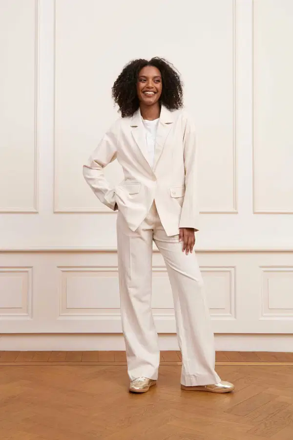 Lofty Manner Blazer Celeste Off-White 1