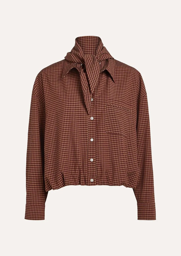 Circle of Trust Blouse IRIS_9_ Bruin 1