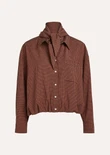 Circle of Trust Blouse IRIS_9_ Bruin 1