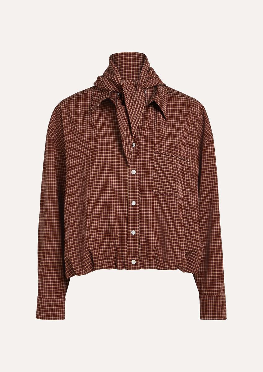Circle of Trust Blouse IRIS_9_ Bruin 1