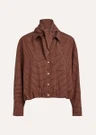 Circle of Trust Blouse IRIS_9_ Bruin 1