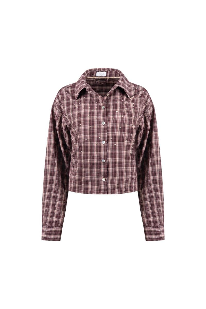 NUKUS Blouse NKF02260 Rood 1