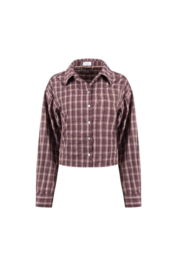 NUKUS Blouse NKF02260 Rood 1